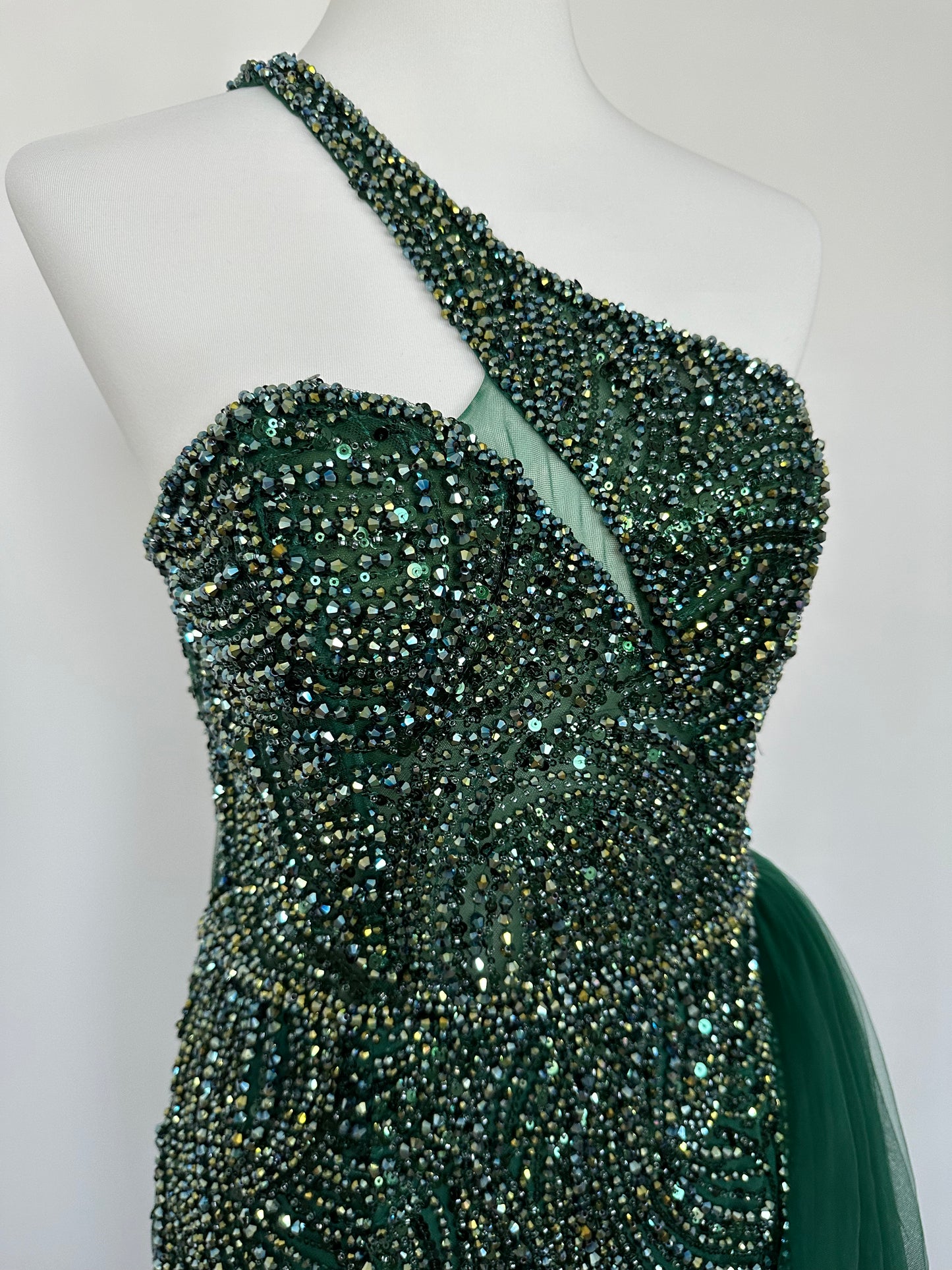 Robe longue scintillante - location