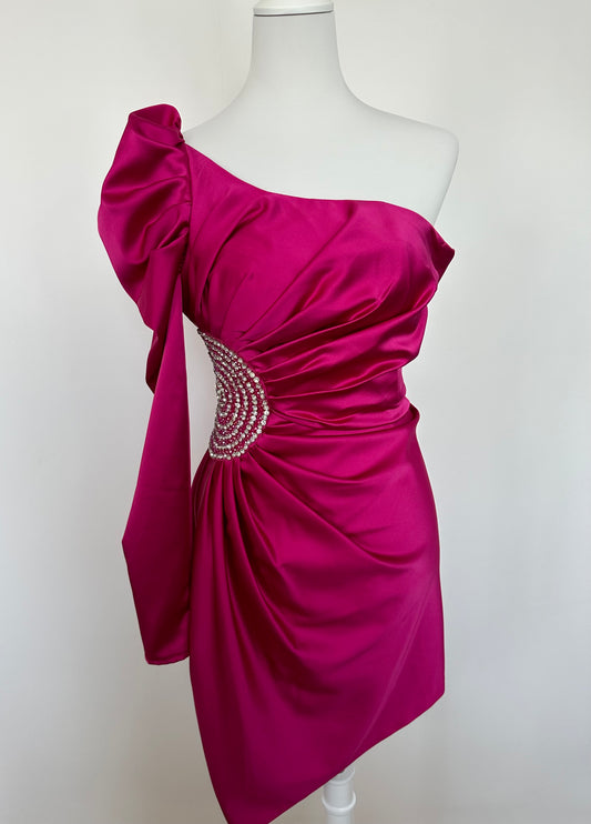 Robe fuschia